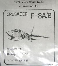 Esoteric 1/72 Crusader F-8A and F-8B Conversion (F8U) plastic model kit